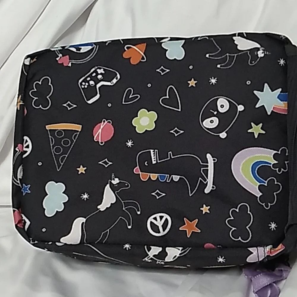 Cat & Jack Rainbow, Dinosaur, Pizza, World Lunch Bag